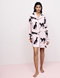 The Cat Print Nightshirt