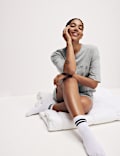 Cotton Modal Daydreamers Slogan Nightshirt