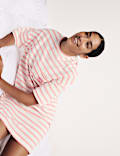 Pure Cotton Striped Nightshirt