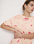 Cotton Modal Printed Nightdress