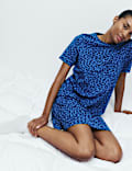 Pure Cotton Printed Nightdress