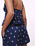 Dream Satin™ Floral Pyjama Shorts