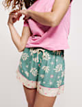 Printed Pyjama Shorts