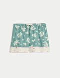 Printed Pyjama Shorts