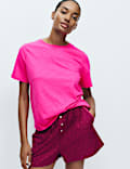 2pk Pure Cotton Printed Pyjama Shorts
