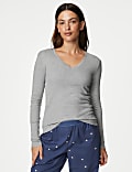 Cool Comfort™ Ribbed Pyjama Top