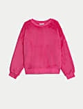 Lounge-Sweatshirt aus Fleece
