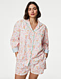 Cool Comfort™ Pure Cotton Floral Pyjama Top