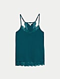 Body Soft™ Lace Trim Cami Top