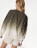 Pure Cotton Ombre Lounge Sweatshirt