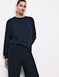 Cuffed Long Sleeve Pyjama Top