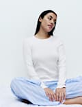 Cool Comfort&trade; Cotton Modal Rib Pyjama Top