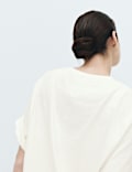 Pure Cotton Embroidered Slogan Pyjama Top