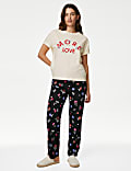 Pure Cotton Floral Print Pyjama Set