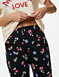 Pure Cotton Floral Print Pyjama Set