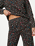 Cotton Rich Animal Print Pyjama Set