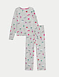 Cotton Rich Print Pyjama Set