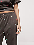 Cotton Rich Printed Pyjama Set