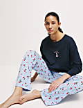 Cotton Rich Printed Pyjama Set