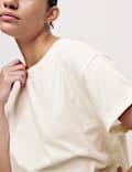 Cotton Rich Leaf Print Pyjama Set