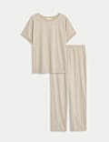 Cotton Rich Printed Pyjama Set