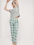 Cotton Rich Printed Pyjama Set