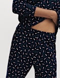 Pure Cotton Printed Pyjama Set