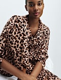 Schlafanzugset mit Leopardmotiv