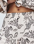 Soft Touch Printed Revere Pyjama Set