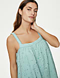 Pure Cotton Broderie Chemise