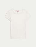 Ribbed Pyjama Top with Wool