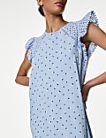 Pure Cotton Printed Nightdress
