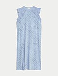 Pure Cotton Printed Nightdress