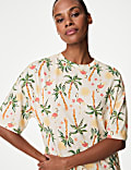 Cotton Modal Printed Nightdress