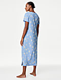 Cotton Modal Printed Nightdress