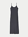 Ribbed Strappy Nightdress