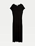 Ribbed Cap Sleeve Nightdress