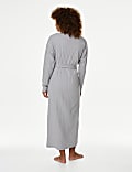 2pc Ribbed Nightdress & Cardigan Set