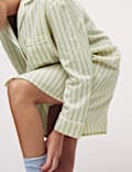 Pure Cotton Striped Nightshirt