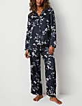 Satin Printed Pyjama Set