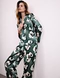 Dream Satin™ Floral Pyjama Top