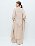Knitted Robe with Cotton