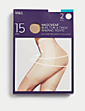 2pk 15 Denier Magicwear™ Tights