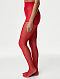 2pk Fishnet & Body Sensor Opaque Tights