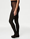 Blickdichte Strumpfhose mit Glitzereffekt