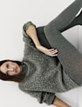 2pk 100 Denier Supersoft Ribbed Tights