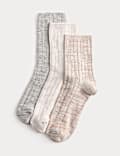 3pk Sumptuously Soft™ Ankle High Socks