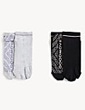 2pk Cotton Rich Yoga Socks