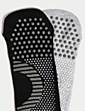 2pk Cotton Blend Yoga Socks