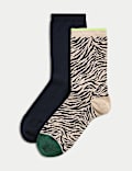 2pk Sumptuously Soft™ Crew Socks